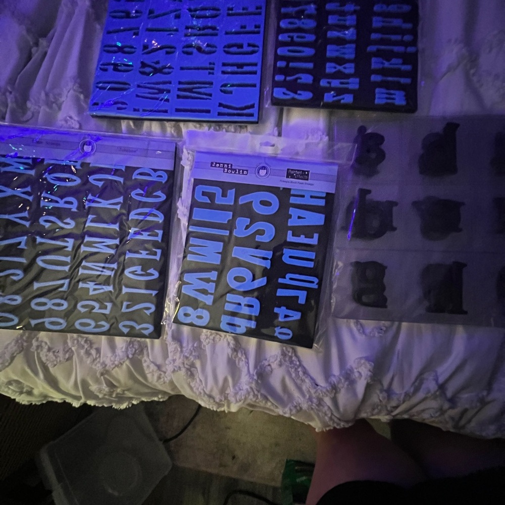 10 sets of foam stamps